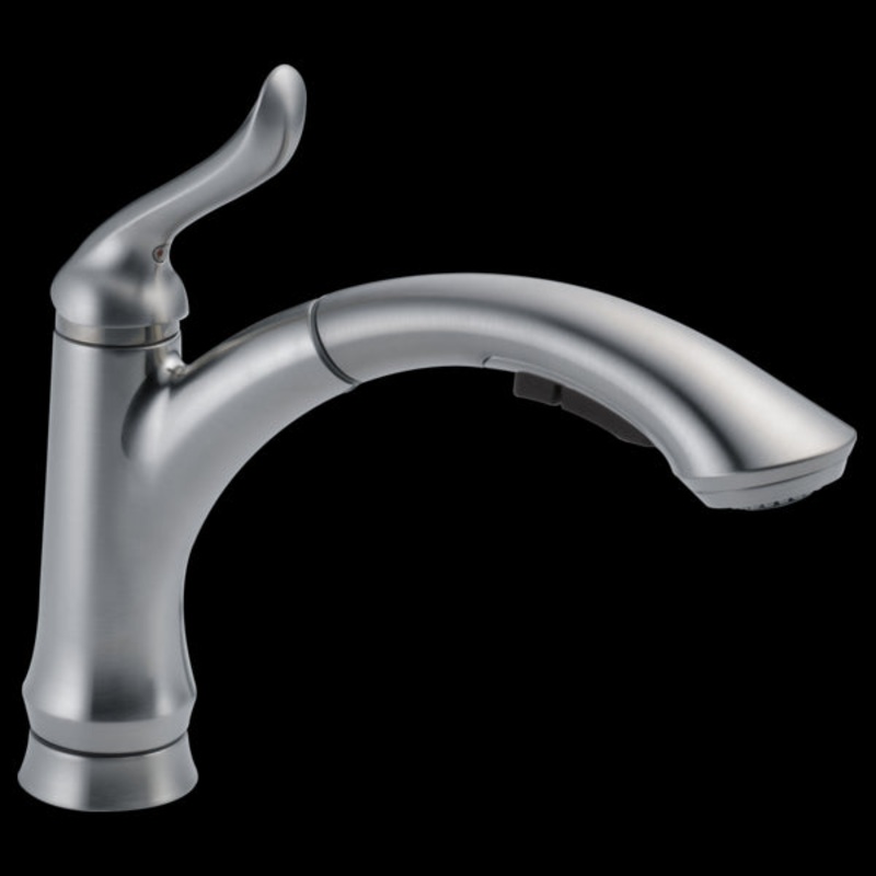 Delta 4353-DST Single Handle Pull-Out Kitchen Faucet