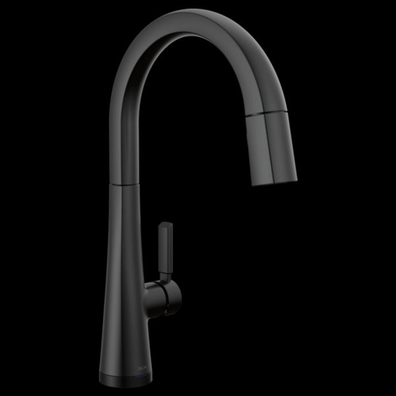 Delta 9191T-BL-DST Single Handle Pull-Down Kitchen Faucet with Touch2O Technology