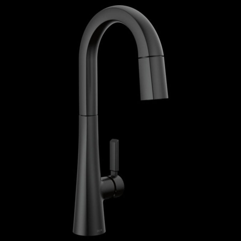 Delta 9991-BL-DST Single Handle Pull-Down Bar/Prep Faucet