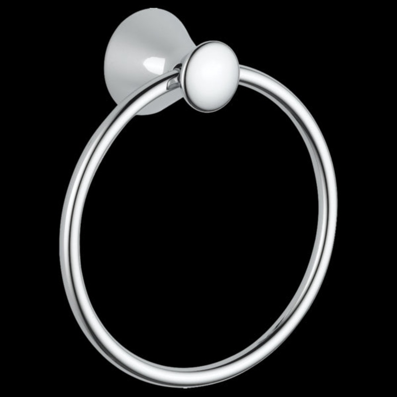 Delta 73846 Towel Ring|Chrome|Champagne Bronze|Venetian Bronze|Stainless