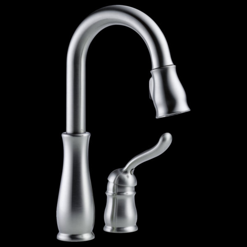 Delta 9978-DST Single Handle Pull-Down Bar/Prep Faucet