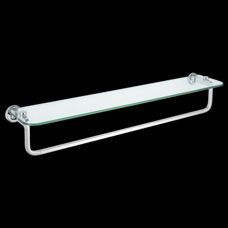 Delta IAO35032 24 Towel Bar with Glass Shelf