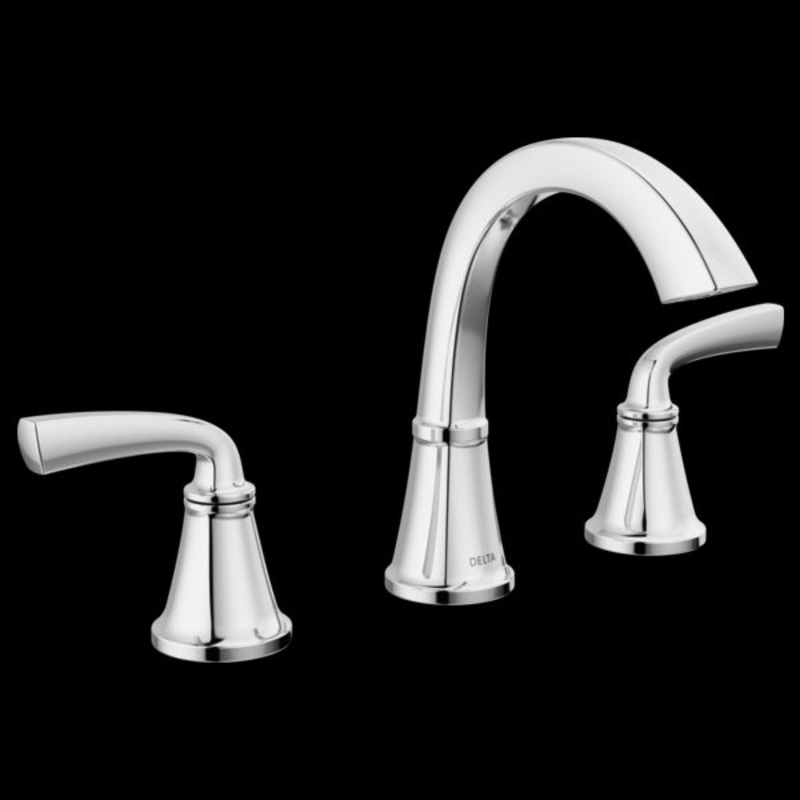 Delta 35864LF Two Handle Widespread Bathroom Faucet