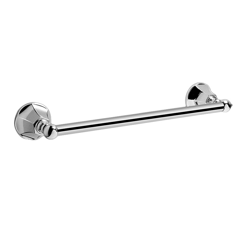 Graff Topaz Towel Bar|18 Inch Bar|24 Inch Bar|Polished Chrome|Polished Gold PVD|Polished Nickel PVD|Polished Tuscan Bronze|Rose Gold PVD|Satin Gold PVD|Warm Bronze PVD|Brushed Brass PVD|Brushed Gold PVD|Architectural Black|Brushed Nickel|Brushed Nickel PV