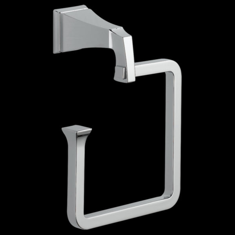 Delta 75146 Towel Ring|Chrome|Champagne Bronze|Polished Nickel|Venetian Bronze|Stainless