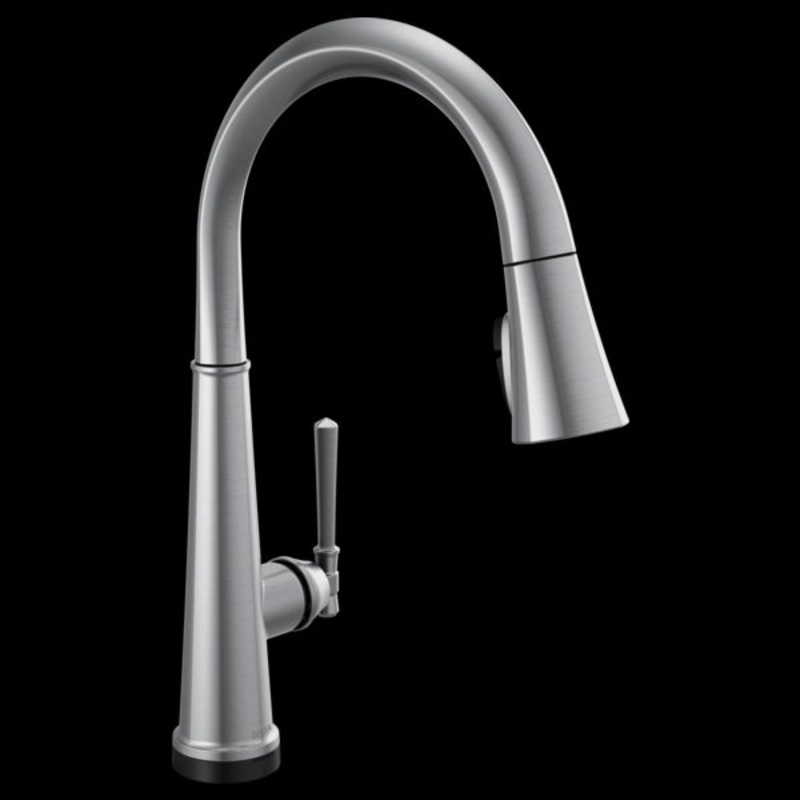 Delta 9182TL-PR-DST Touch2O Technology Kitchen Faucet with Touchless Technology