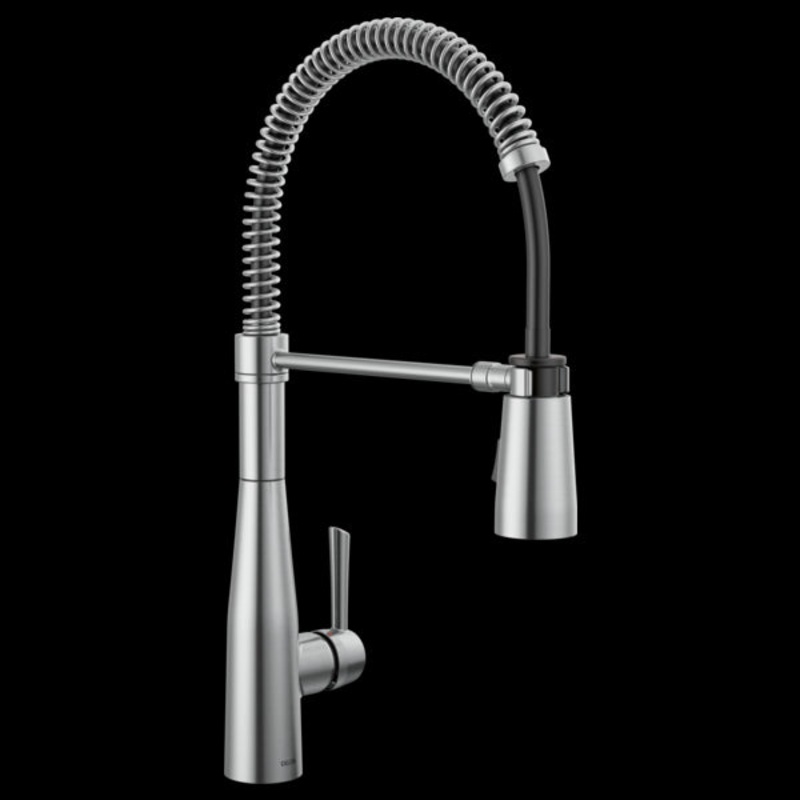 Delta 9613-DST Single-Handle Pull-Down Spring Kitchen Faucet