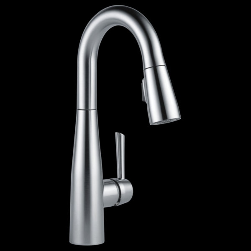 Delta 9913-DST Single Handle Pull-Down Bar/Prep Faucet