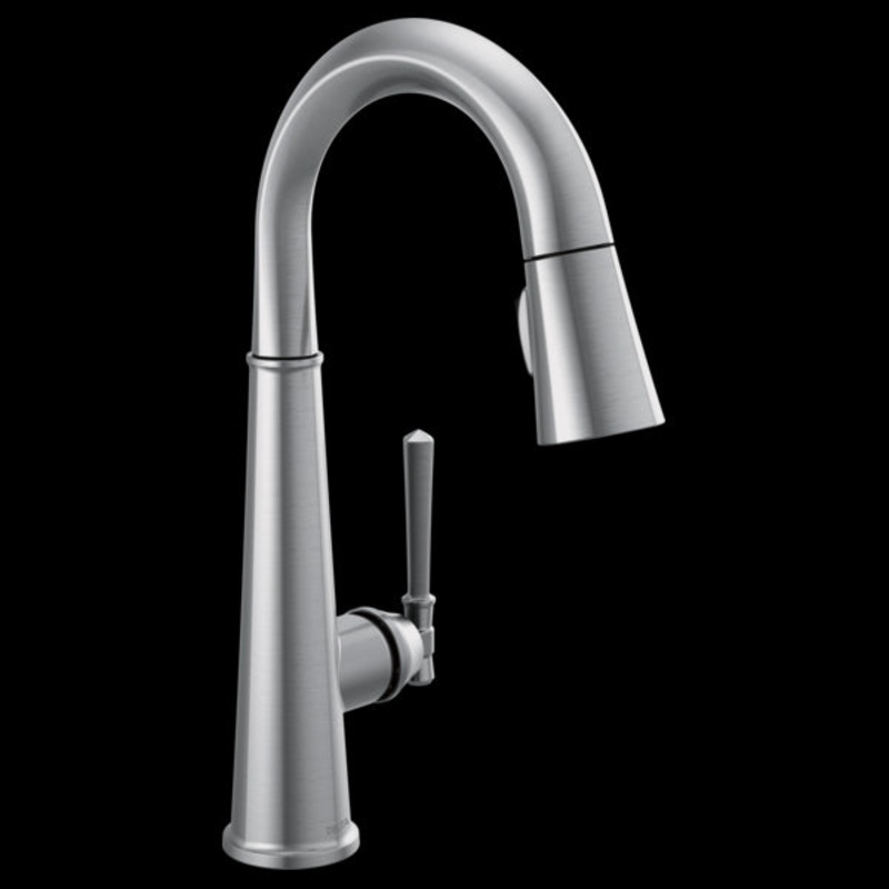 Delta 9982-PR-DST Single Handle Pull-Down Bar/Prep Faucet