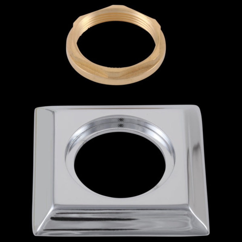 Delta RP53410 Handle Base, Nut & Gasket – Roman Tub