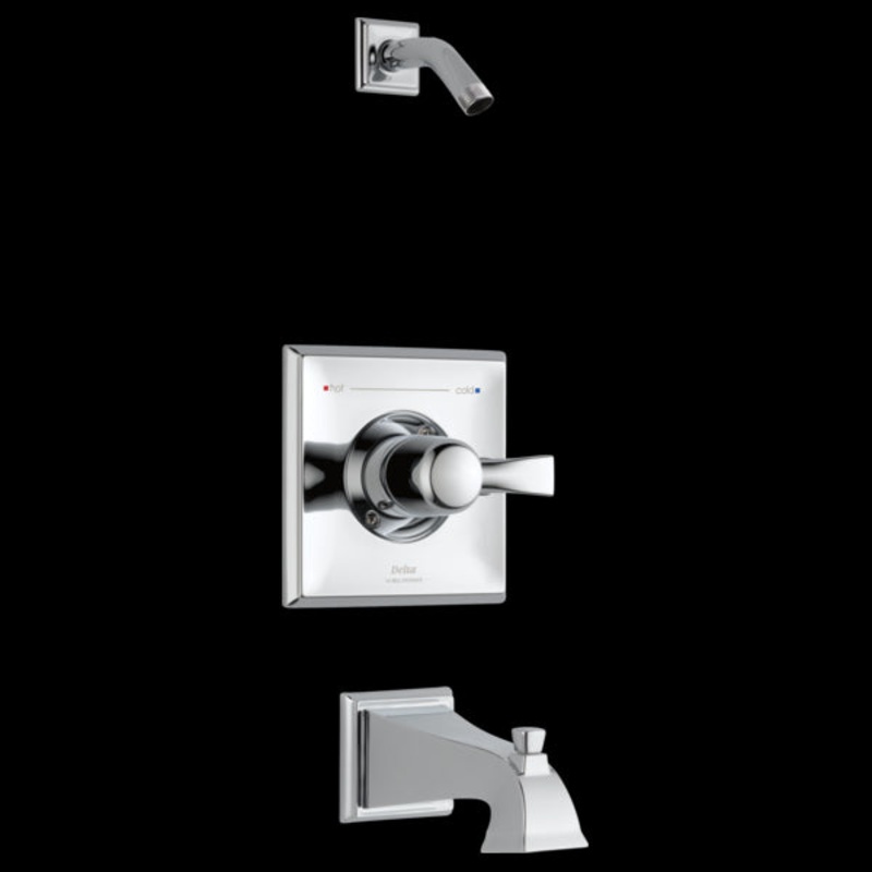 Delta T14451-LHD Monitor 14 Series Tub & Shower Trim – Less Head