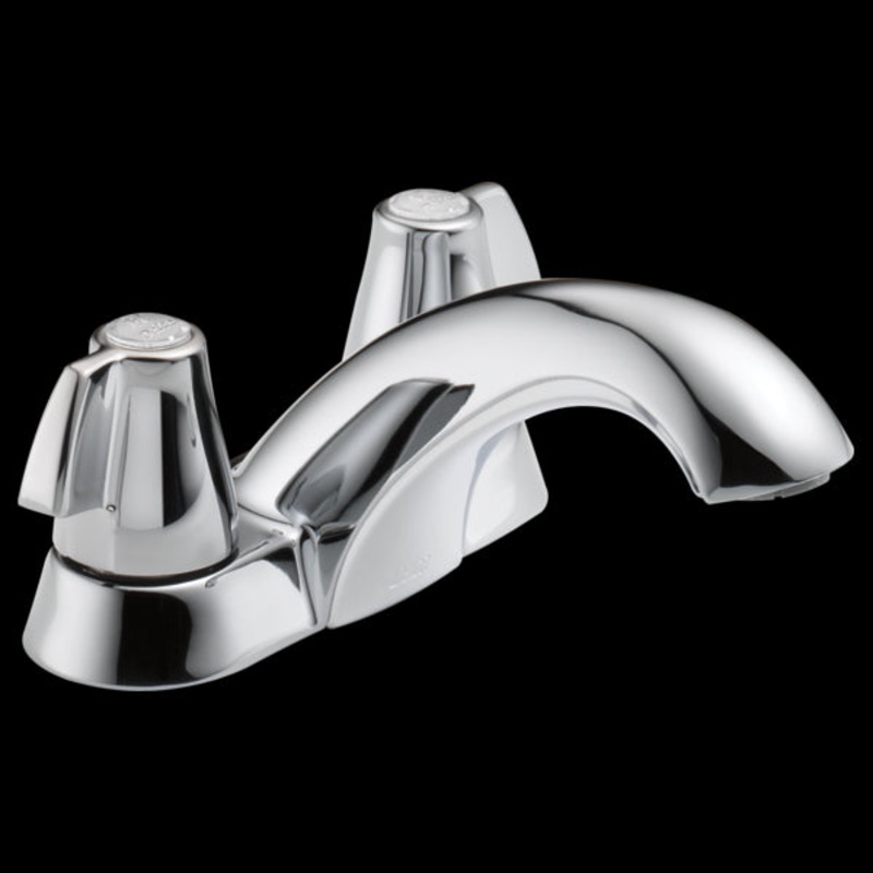 Delta 2500LF Two Handle Centerset Bathroom Faucet