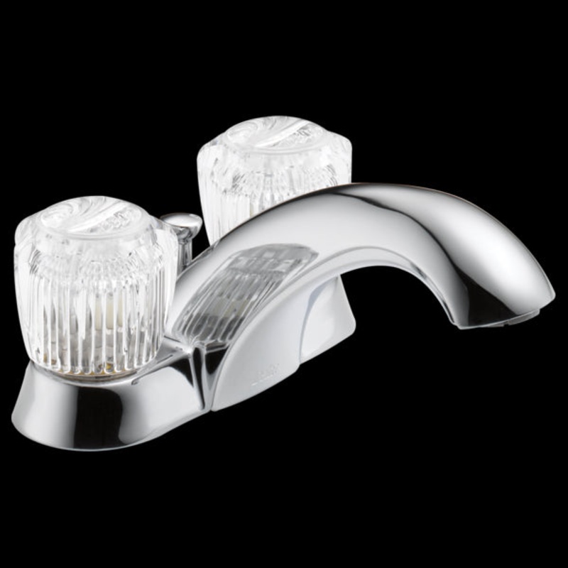 Delta 2522LF Two Handle Centerset Bathroom Faucet