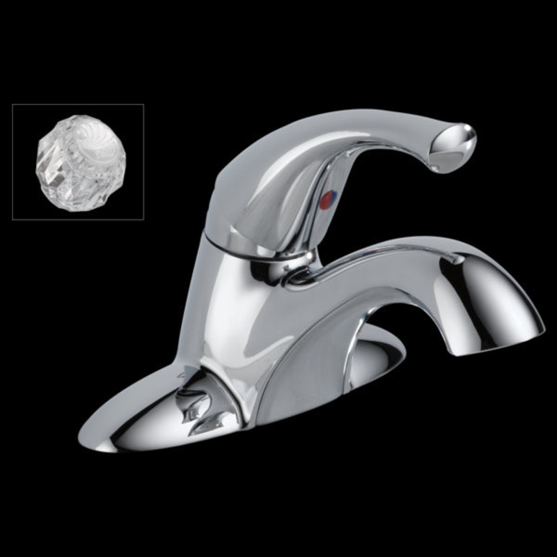 Delta 521-ECO-DST-A Single Handle Centerset Bathroom Faucet