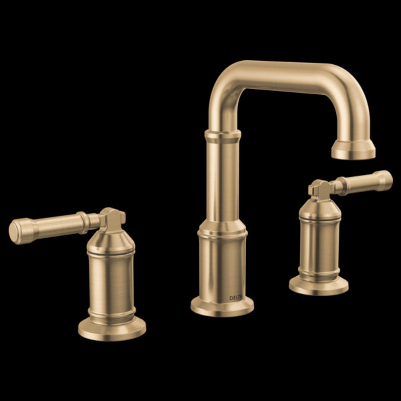 Delta 3584-PR-DST Two Handle Widespread Bathroom Faucet