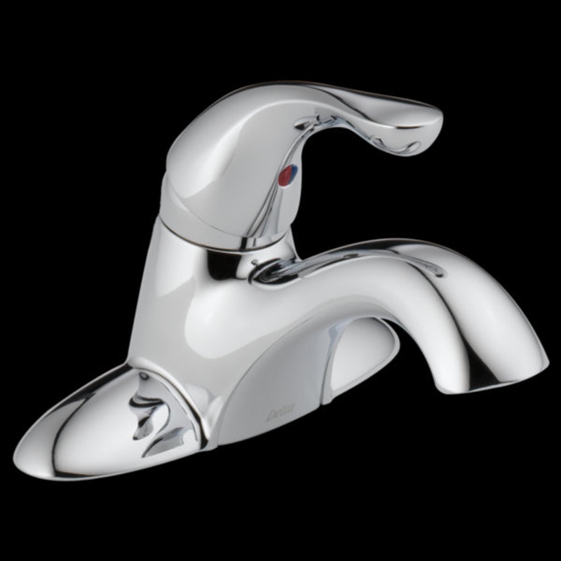 Delta 520-SSPPU-DST Single Handle Centerset Bathroom Faucet
