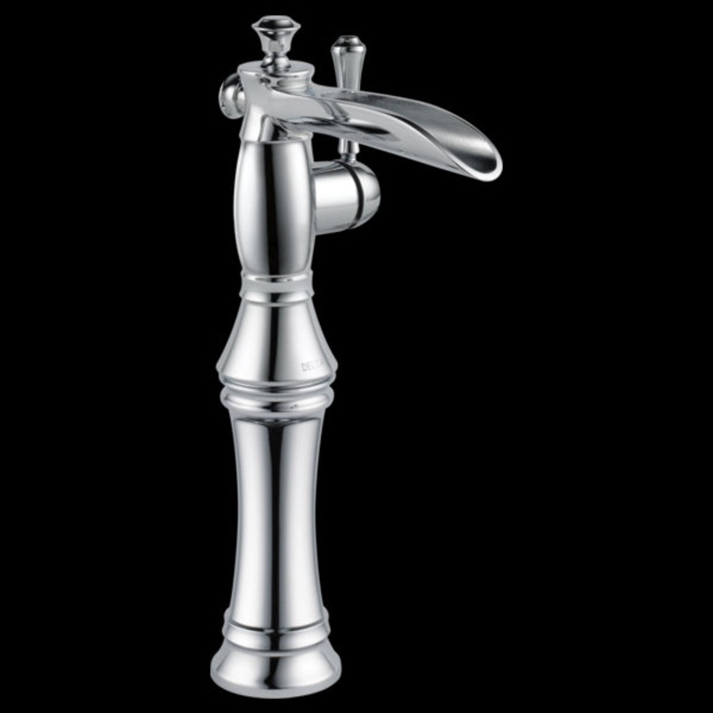 Delta 798LF Single Handle Channel Vessel Bathroom Faucet