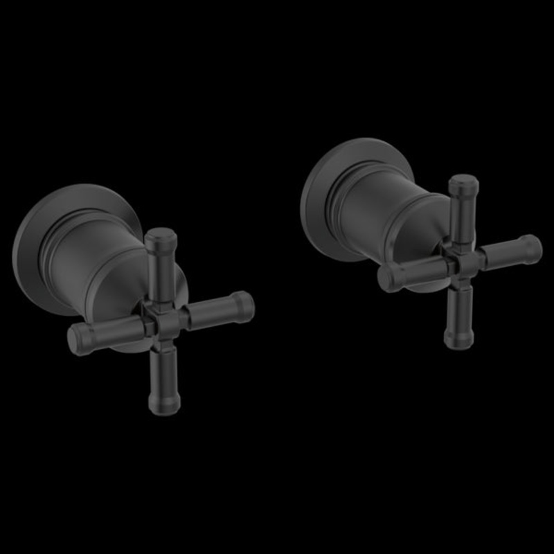 Delta H584 Wall Mount Tub Filler Handle Kit-Cross