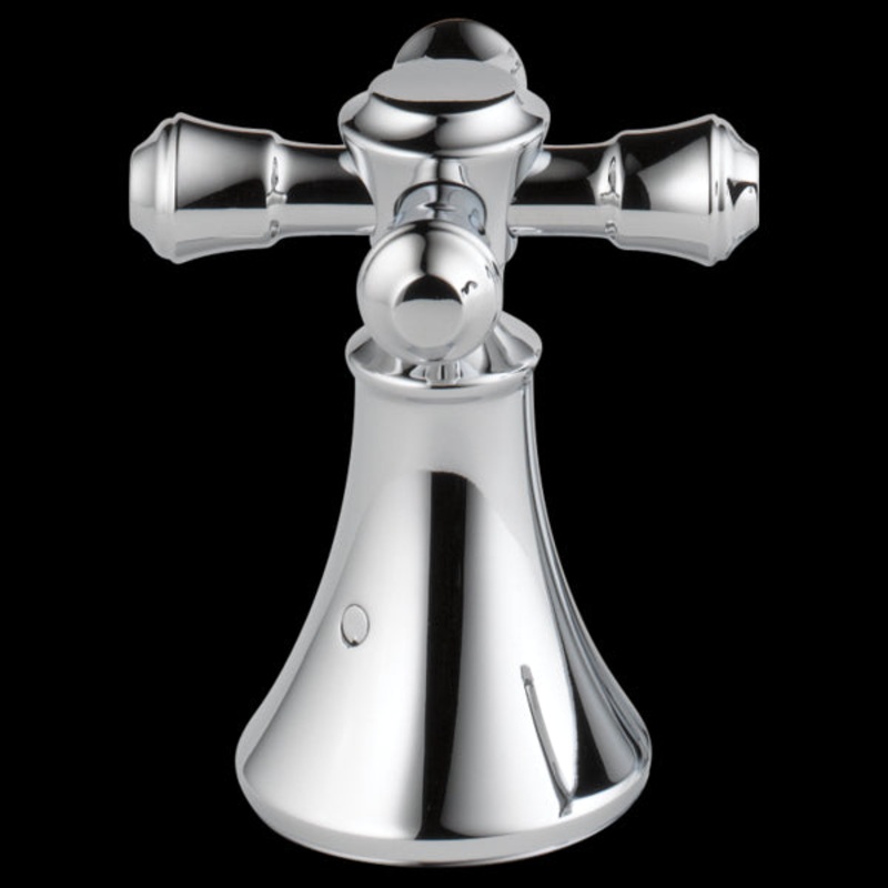 Delta H695 Metal Cross Handle Set – Roman Tub