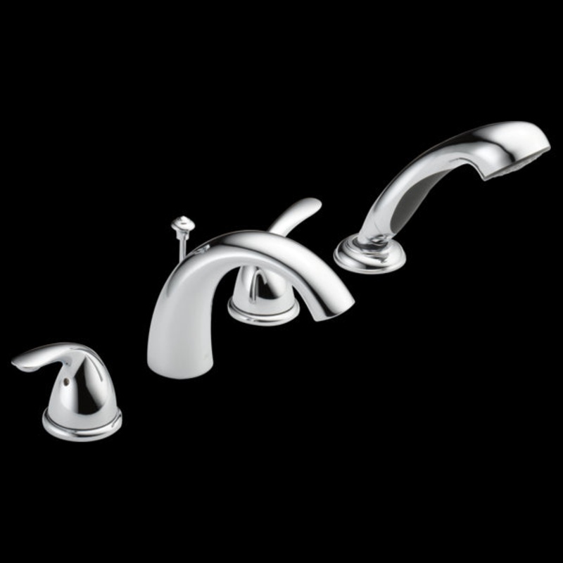 Delta T4705 Roman Tub with Hand Shower Trim