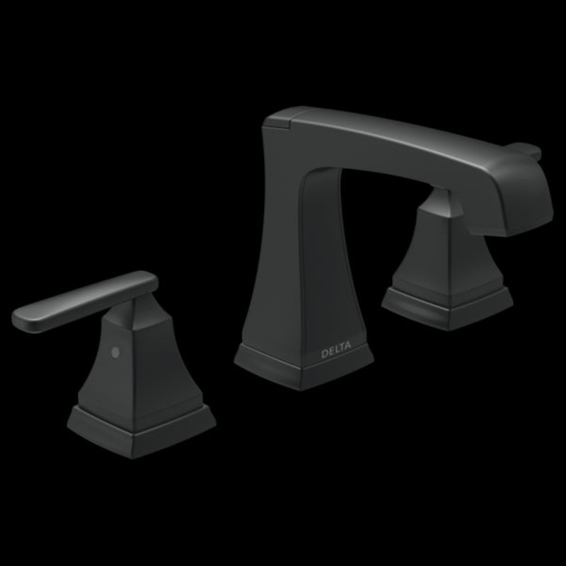 Delta 3564-MPU-DST Two Handle Widespread Bathroom Faucet with EZ Anchor