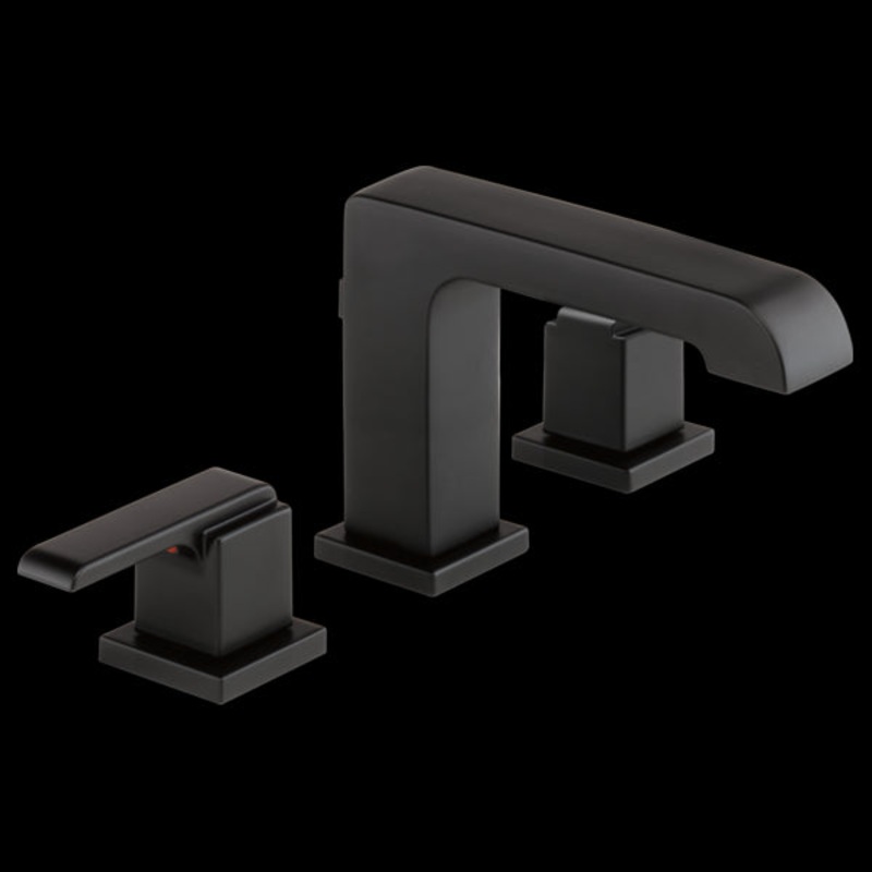 Delta 3567-MPU-DST Two Handle Widespread Bathroom Faucet