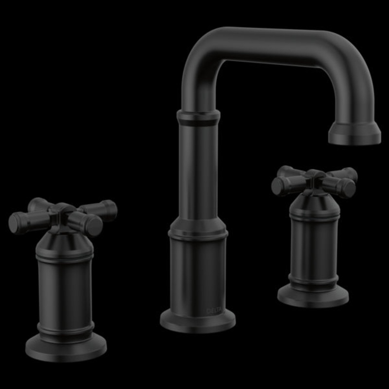 Delta 3587-BL-DST Two Handle Widespread Bathroom Faucet