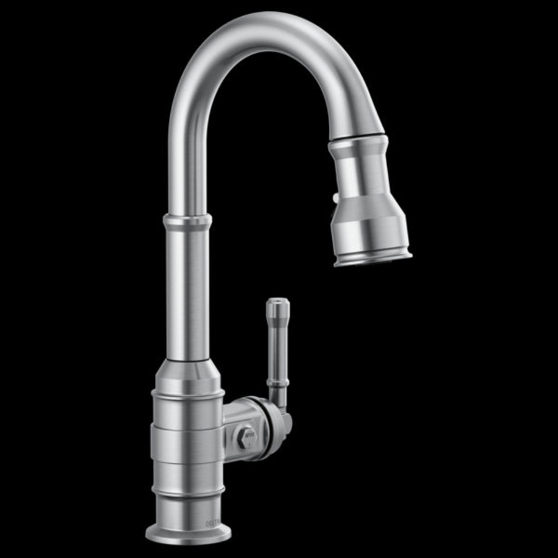 Delta 9990-DST Single Handle Pull-Down Bar/Prep Faucet