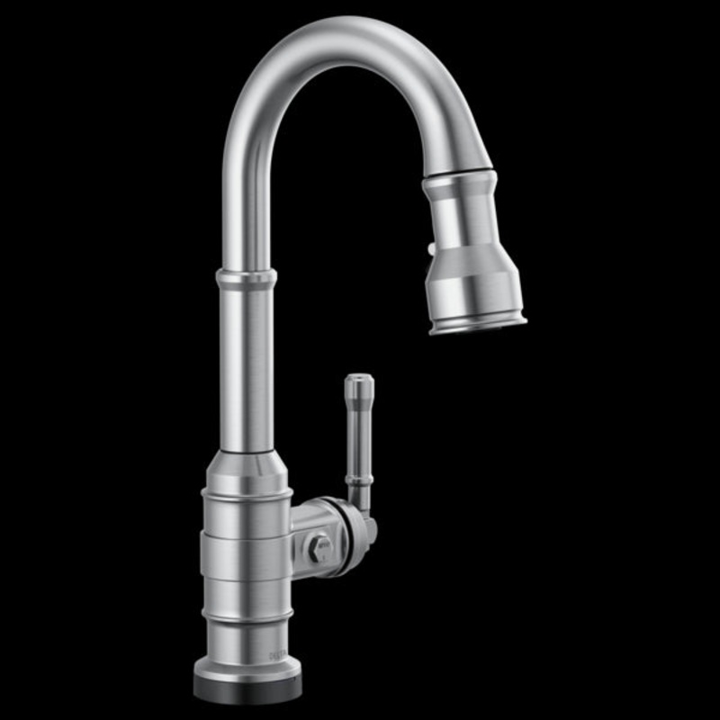 Delta 9990TL-DST Touch2O Bar/Prep Faucet with Touchless Technology