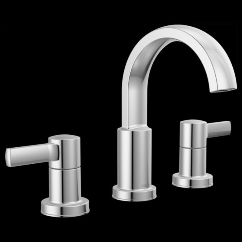 Delta 35855LF Two Handle Widespread Bathroom Faucet