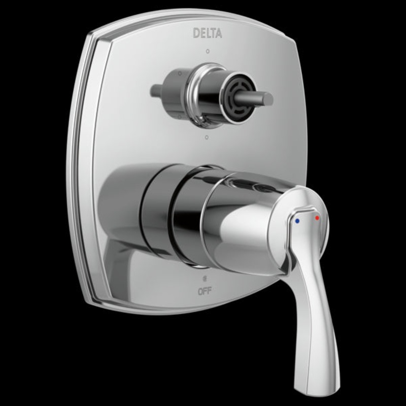 Delta T24976-SS-PR-LHP 14 series integrated diverter trim with six function diverter less diverter handle