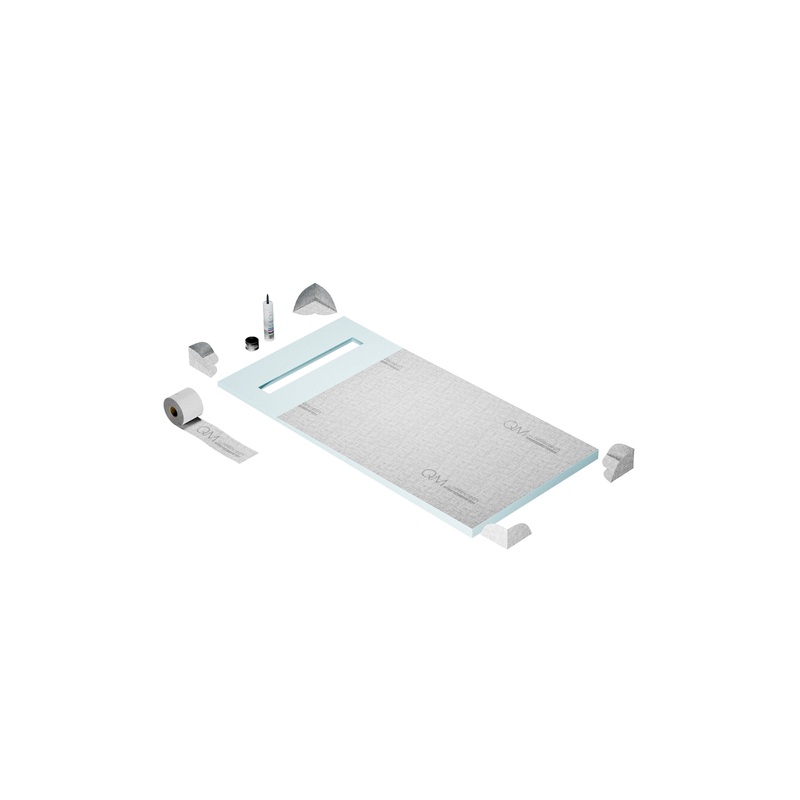 QM Drains Shower Pan 24” SP32.33.700.24FSO Shower Pan