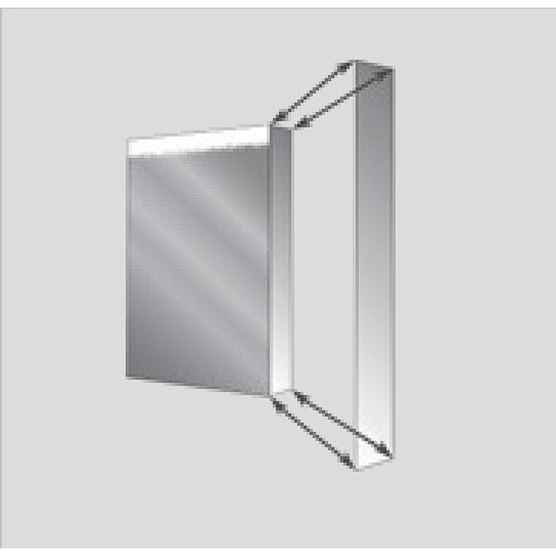 Sidler 11.00364.000 Decoro Bathroom Cabinet Do Side Mirror Kit H36-D4