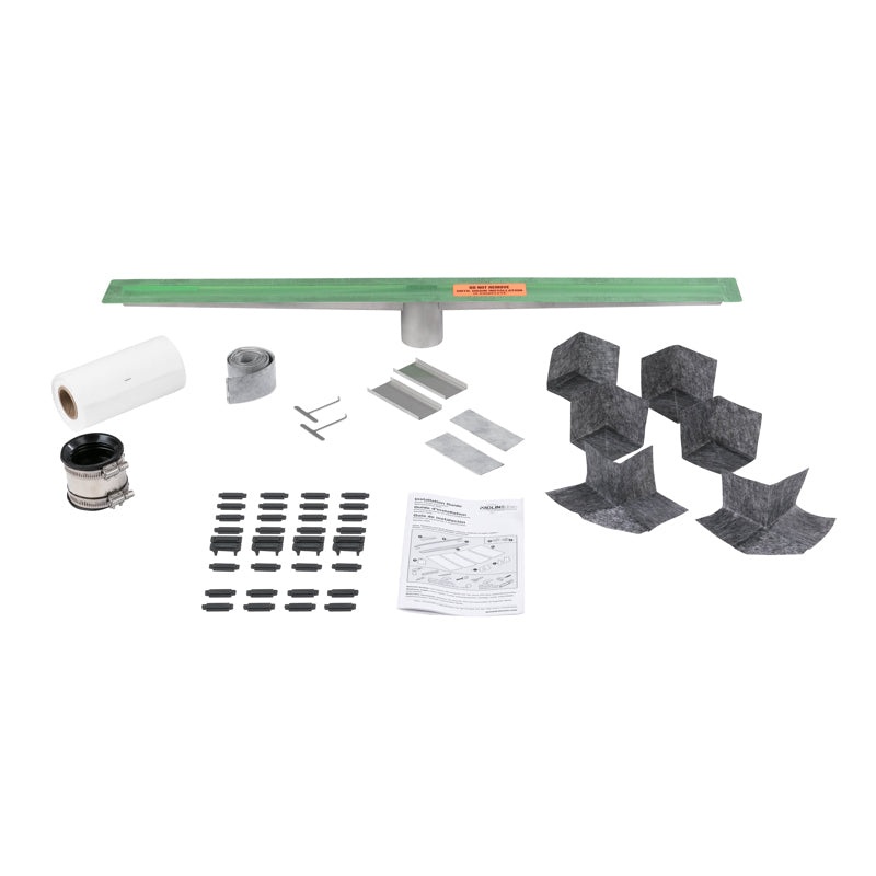 Quickdrain PLD46-N Proline Ss Shower Drain 46-48 In