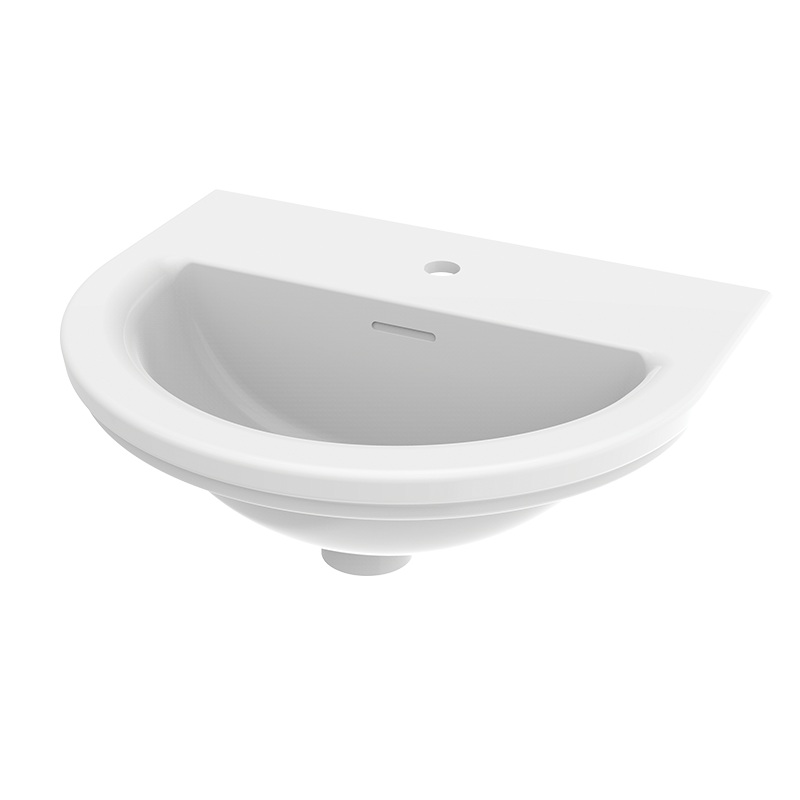 Graff CAM00L-1-OF-GL Camden Drop-In Sink With One Faucet Hole