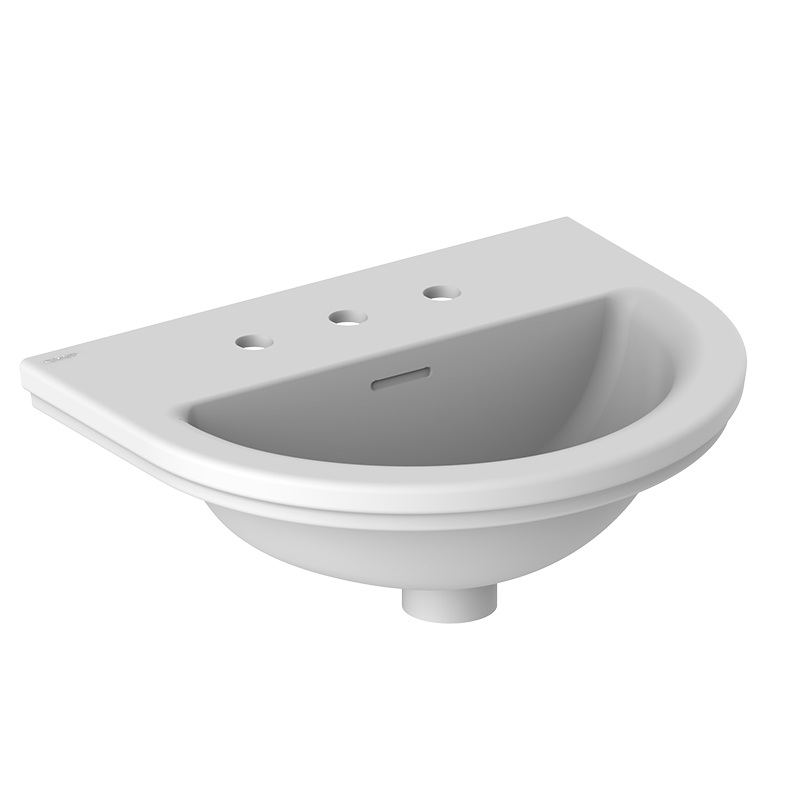 Graff CAM00L-3-OF-GL Camden Drop-In Sink With Three Faucet Holes
