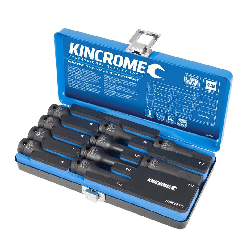 Impact Socket Set 1/2” 10 Piece Kincrome