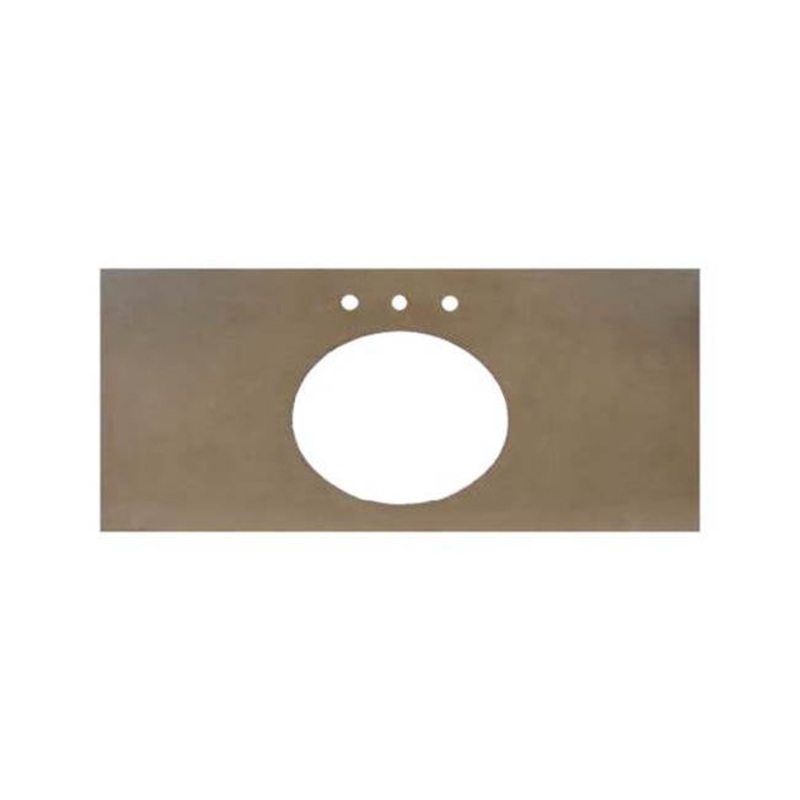Native Trails Native Stone Vanity Top – Oval with 8 Widespread Cutout