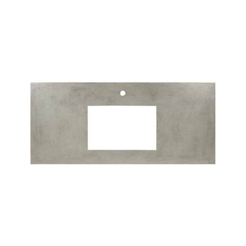 Native Trails Native Stone Vanity Top – Rectangle with Single Hole Cutout