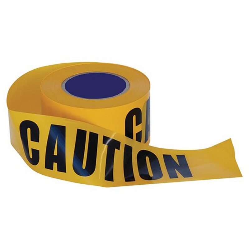 Caution Tape 75mm X 100m