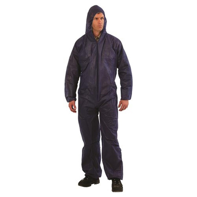Coveralls Disposable Blue Medium