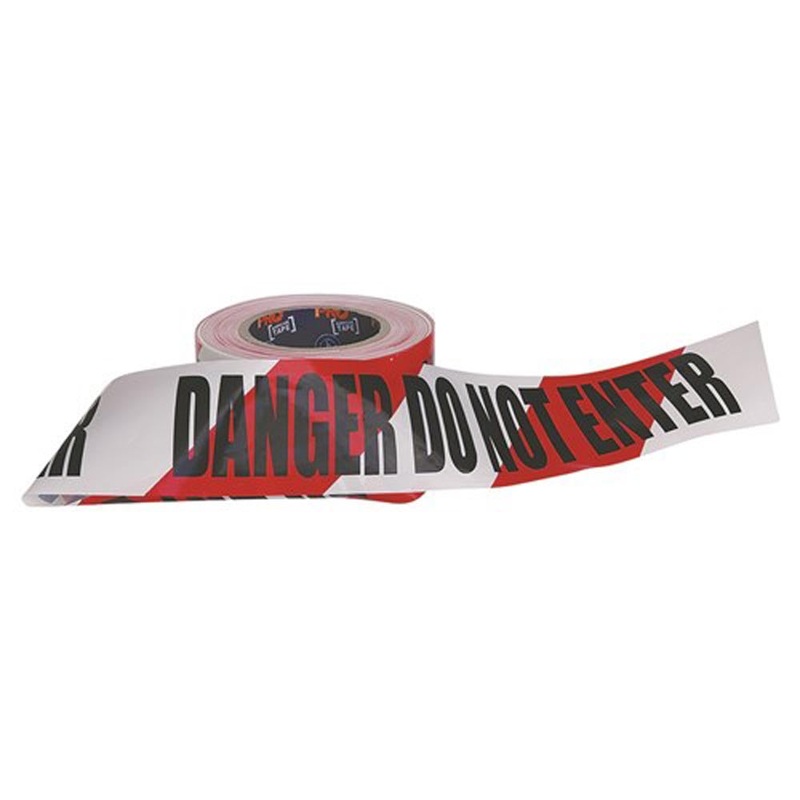 Danger Do Not Enter Tape 75mm X 100m