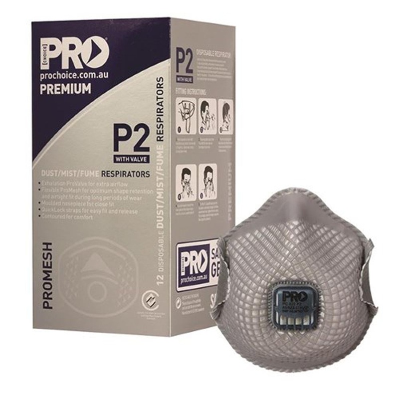 Dust Mask P2 Pro Mesh (Box Of 12)
