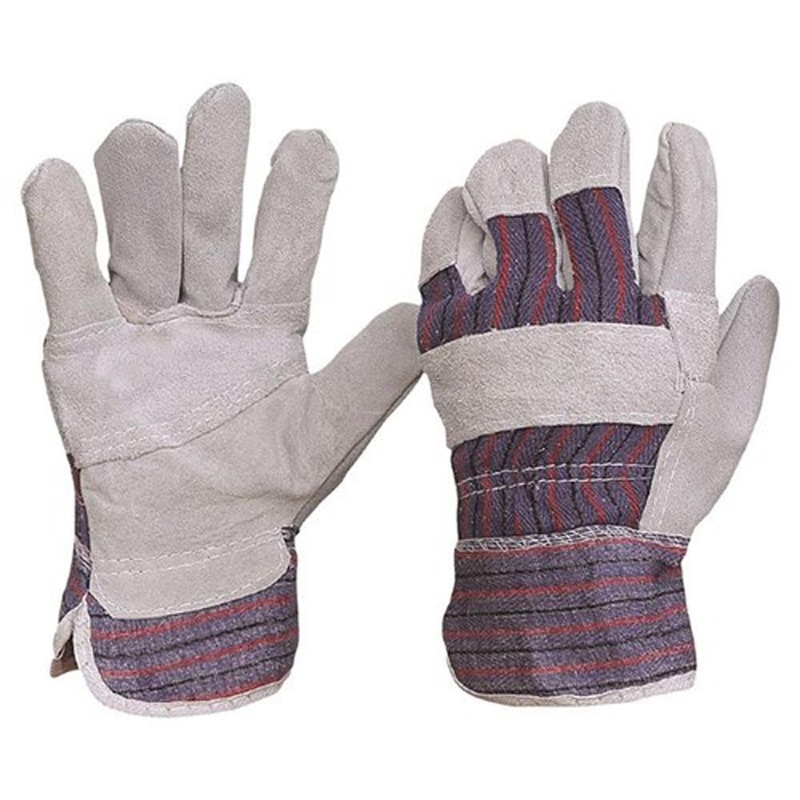 Gloves Leather Candy Stripe