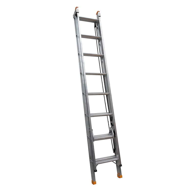 Gorilla Extension Ladder Aluminium 2.4-3.9m 150kg