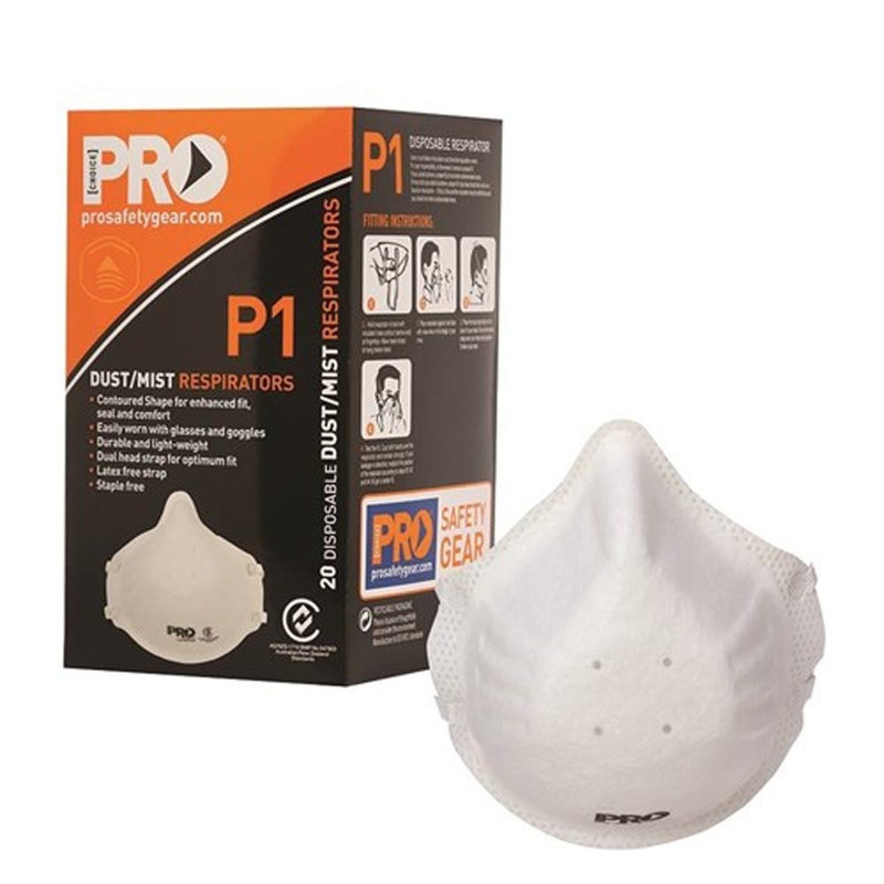 Mask Dust/Mist Resp P1 PK20