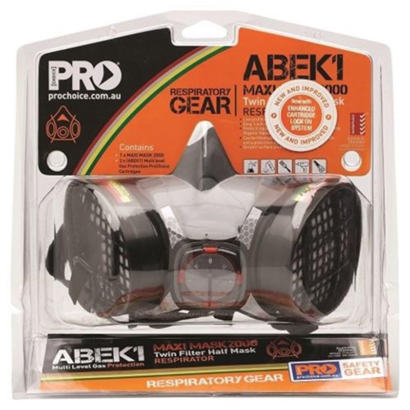 Respirator Half Mask Chemical Kit