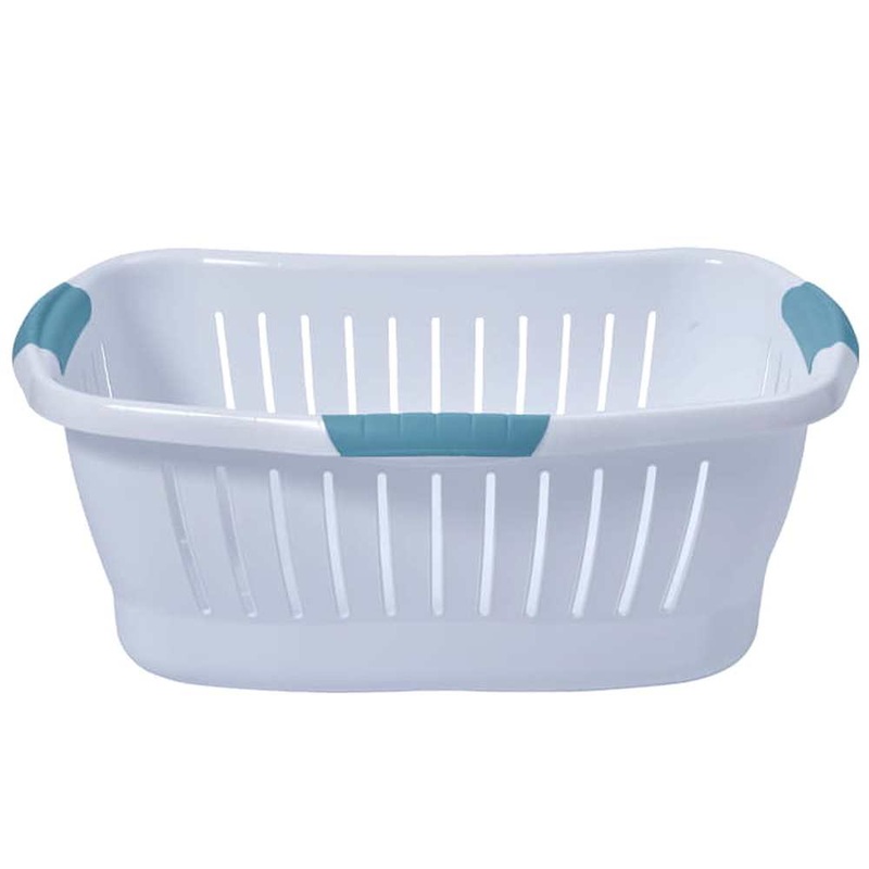 Basket Laundry Plastic Hip Hugger