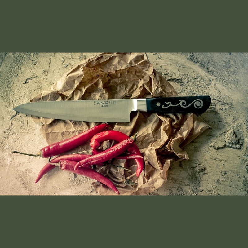 Chefs Knife 240mm I.O. Shen