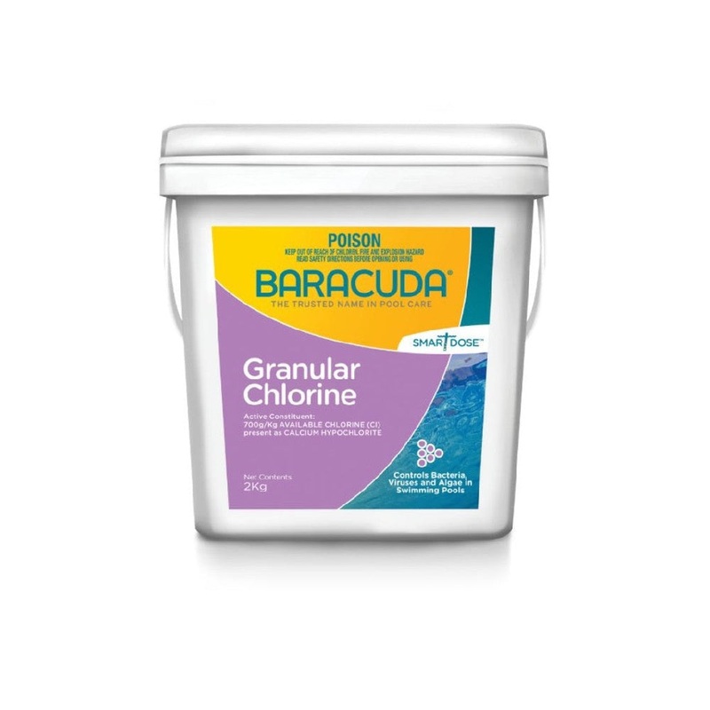 Chlorine Granular 2kg Baracuda